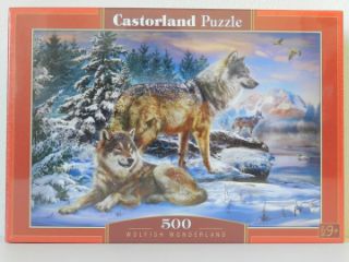Obrázek z Puzzle vlci 500 dílků 